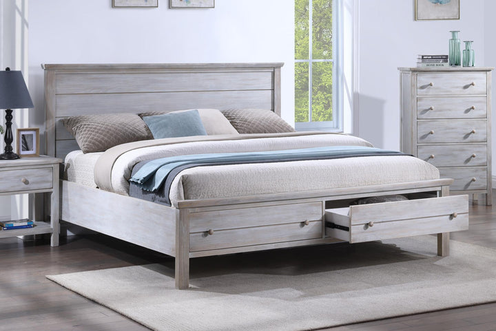 Haven Bayou King Storage Solid wood Bed